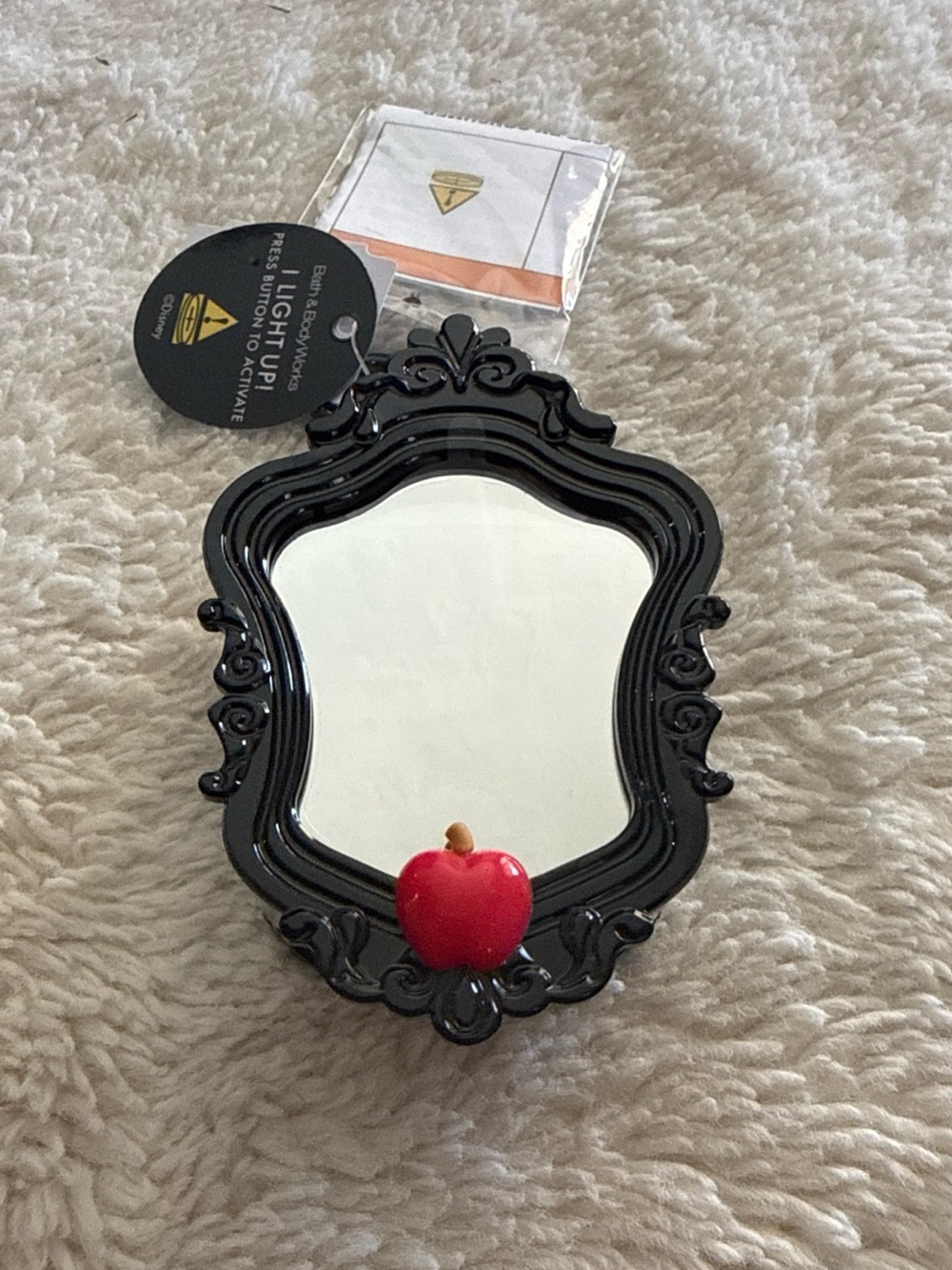 Bath And Body Works Disney Villains PocketBac Holder Evil Queen Light Up Mirror